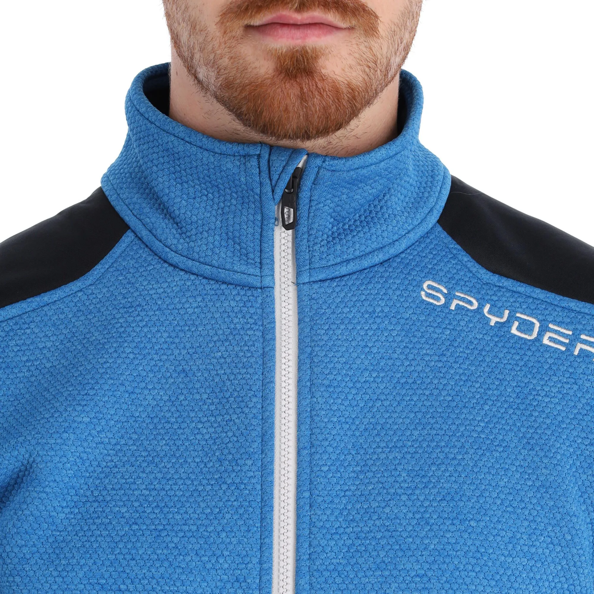 Spyder, Wengen Half Zip Gilet Hommes Collegiate Bleu 6 Spyder, Wengen Half Zip Gilet Hommes Collegiate Bleu – Image 4