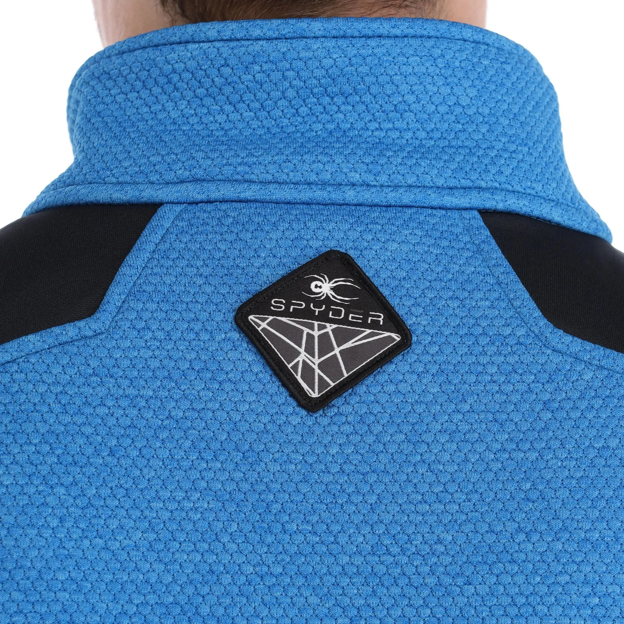 Spyder, Wengen Half Zip Gilet Hommes Collegiate Bleu 7 Spyder, Wengen Half Zip Gilet Hommes Collegiate Bleu – Image 5