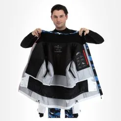 Sun Valley, Drascor Veste De Ski Hommes Blanc -ColourWear Soldes sun valley drascor aa jas gevoerd heren wit 22suva102v1 BI 06