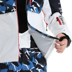 Sun Valley, Drascor Veste De Ski Hommes Blanc -ColourWear Soldes sun valley drascor aa jas gevoerd heren wit 22suva102v1 BI 07
