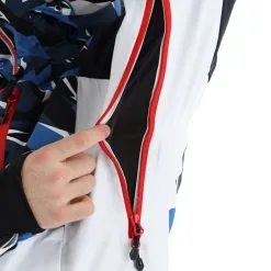 Sun Valley, Drascor Veste De Ski Hommes Blanc -ColourWear Soldes sun valley drascor aa jas gevoerd heren wit 22suva102v1 BI 09