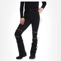 Sun Valley, Idalen Pantalon De Ski En Softshell Femmes Noir