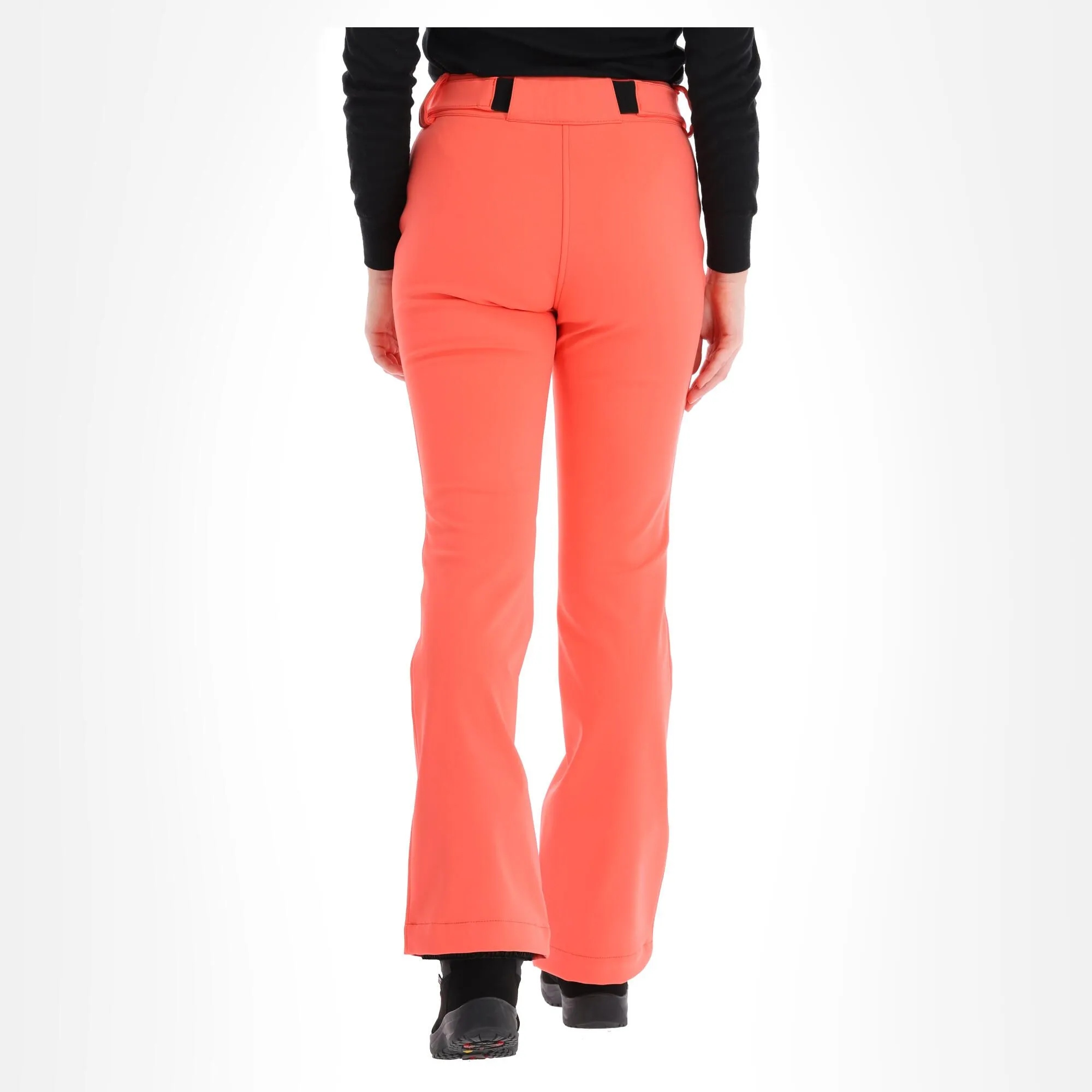 Sun Valley, Irimo Pantalon De Ski En Softshell Femmes Coral Rouge 4 Sun Valley, Irimo Pantalon De Ski En Softshell Femmes Coral Rouge – Image 2