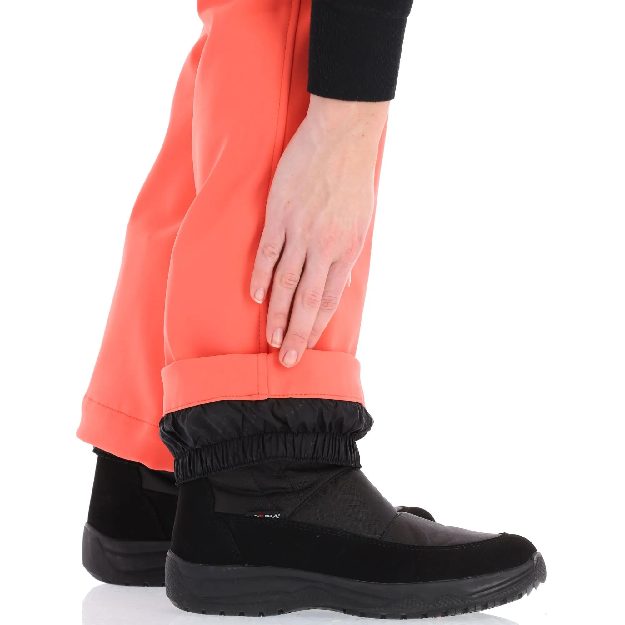 Sun Valley, Irimo Pantalon De Ski En Softshell Femmes Coral Rouge 7 Sun Valley, Irimo Pantalon De Ski En Softshell Femmes Coral Rouge – Image 5