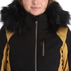 Sun Valley, Kors Veste De Ski Femmes Noir -ColourWear Soldes sun valley kors aa jas gevoerd dames zwart 22suva108v1 BI 07