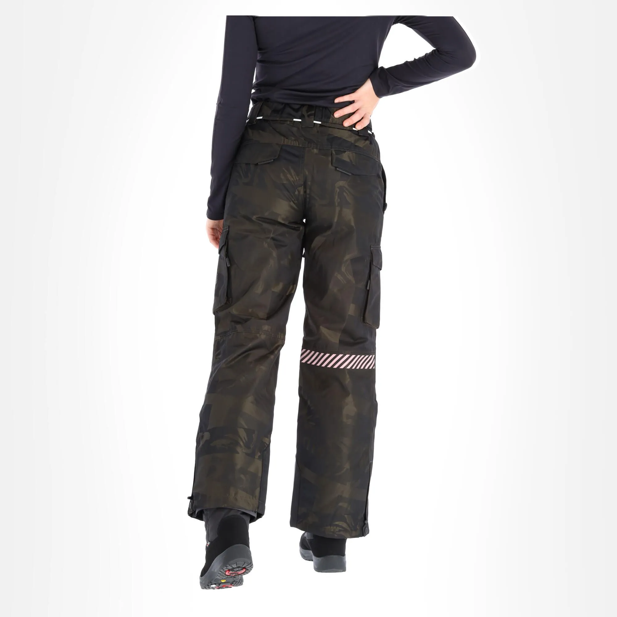 Superdry, Freestyle Cargo Pant Pantalon De Ski Femmes Camo Vert 5 Superdry, Freestyle Cargo Pant Pantalon De Ski Femmes Camo Vert – Image 3