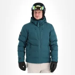 Superdry, Radar Pro Puffer Veste De Ski Hommes Deep Atlantic Teal Bleu