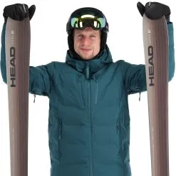 Superdry, Radar Pro Puffer Veste De Ski Hommes Deep Atlantic Teal Bleu -ColourWear Soldes superdry radar pro puffer ad midlayer dons jas heren deep 22super104v1 BI 05