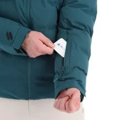 Superdry, Radar Pro Puffer Veste De Ski Hommes Deep Atlantic Teal Bleu -ColourWear Soldes superdry radar pro puffer ad midlayer dons jas heren deep 22super104v1 BI 11