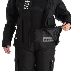 Superdry, Rescue Jacket Veste De Ski Femmes Noir -ColourWear Soldes superdry rescue jacket aa jas gevoerd dames zwart 22super111v2 BI 10
