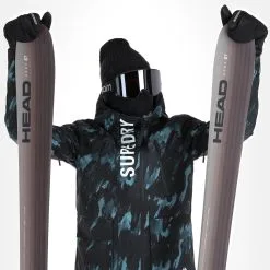 Superdry, Rescue Jacket Veste De Ski Hommes Brush Camo Dark Large Noir, Vert -ColourWear Soldes superdry rescue jacket aa jas gevoerd heren brush camo dark large 22super103v2 BI 05