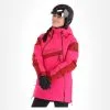 Tenson, Aerismo Jackorak Veste De Ski Femmes Cerise Rouge -ColourWear Soldes tenson aerismo jackorak aa jas gevoerd dames cerise rood 22tenso103v1 BI 02