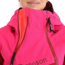 Tenson, Aerismo Jackorak Veste De Ski Femmes Cerise Rouge -ColourWear Soldes tenson aerismo jackorak aa jas gevoerd dames cerise rood 22tenso103v1 BI 08