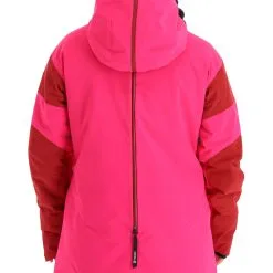 Tenson, Aerismo Jackorak Veste De Ski Femmes Cerise Rouge -ColourWear Soldes tenson aerismo jackorak aa jas gevoerd dames cerise rood 22tenso103v1 BI 10