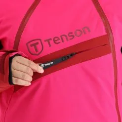 Tenson, Aerismo Jackorak Veste De Ski Femmes Cerise Rouge -ColourWear Soldes tenson aerismo jackorak aa jas gevoerd dames cerise rood 22tenso103v1 BI 11