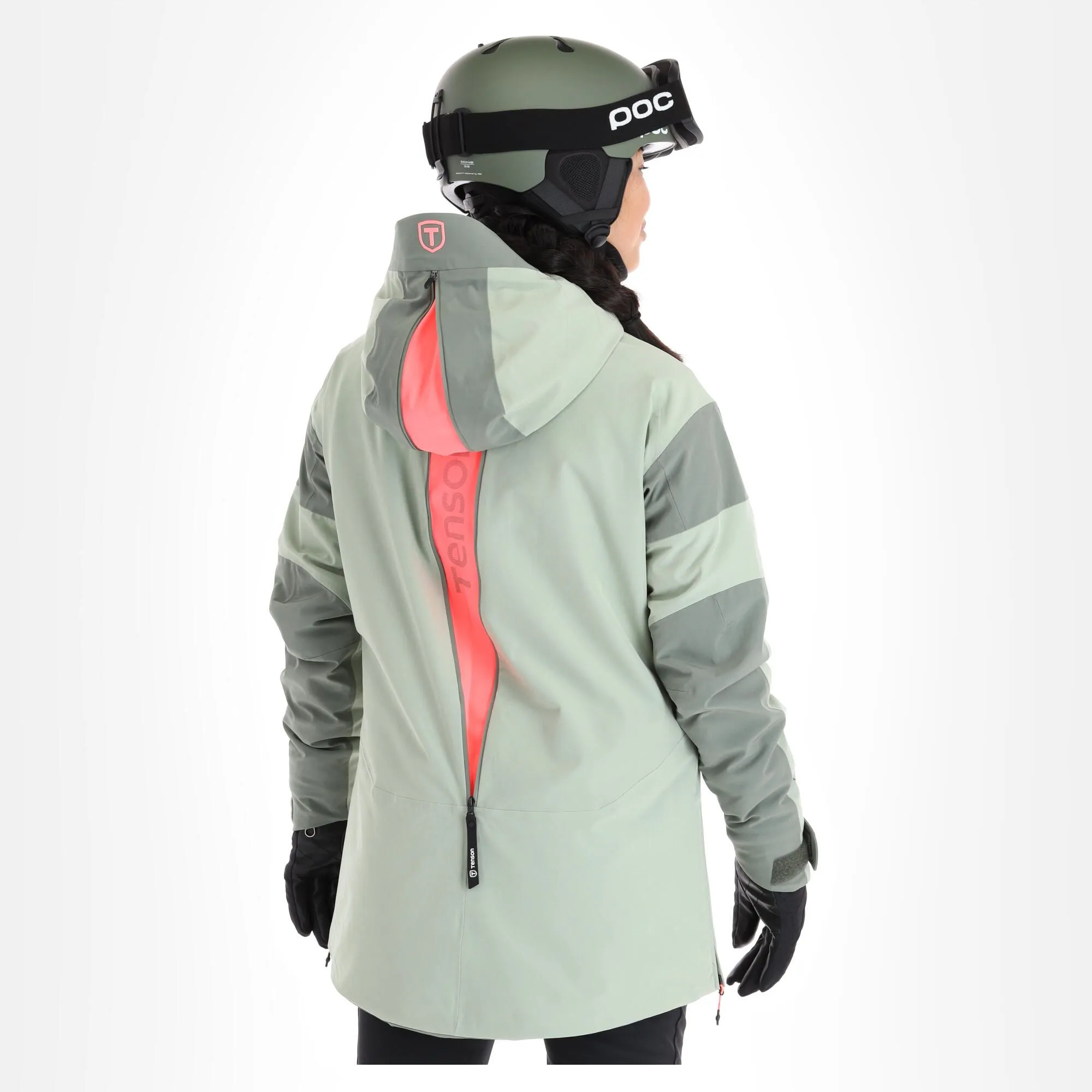 Tenson, Aerismo Jackorak Veste De Ski Femmes Grey Vert 4 Tenson, Aerismo Jackorak Veste De Ski Femmes Grey Vert – Image 2