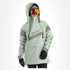 Tenson, Aerismo Jackorak Veste De Ski Femmes Grey Vert 14 Tenson, Aerismo Jackorak Veste De Ski Femmes Grey Vert -ColourWear Soldes tenson aerismo jackorak aa jas gevoerd dames grey groen 22tenso103v2 BI 04