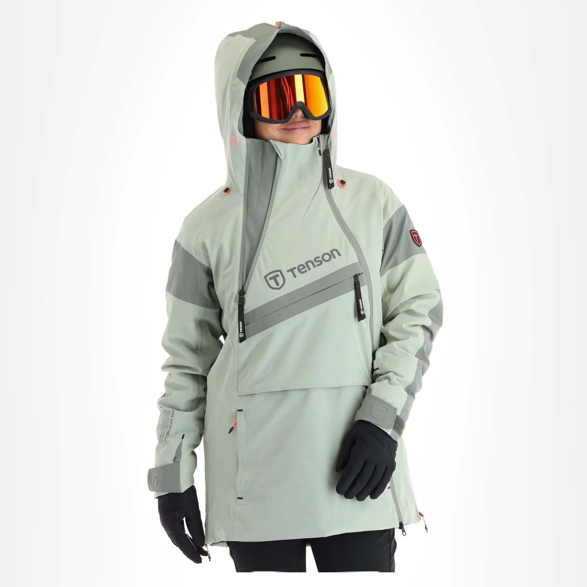 Tenson, Aerismo Jackorak Veste De Ski Femmes Grey Vert 5 Tenson, Aerismo Jackorak Veste De Ski Femmes Grey Vert – Image 3
