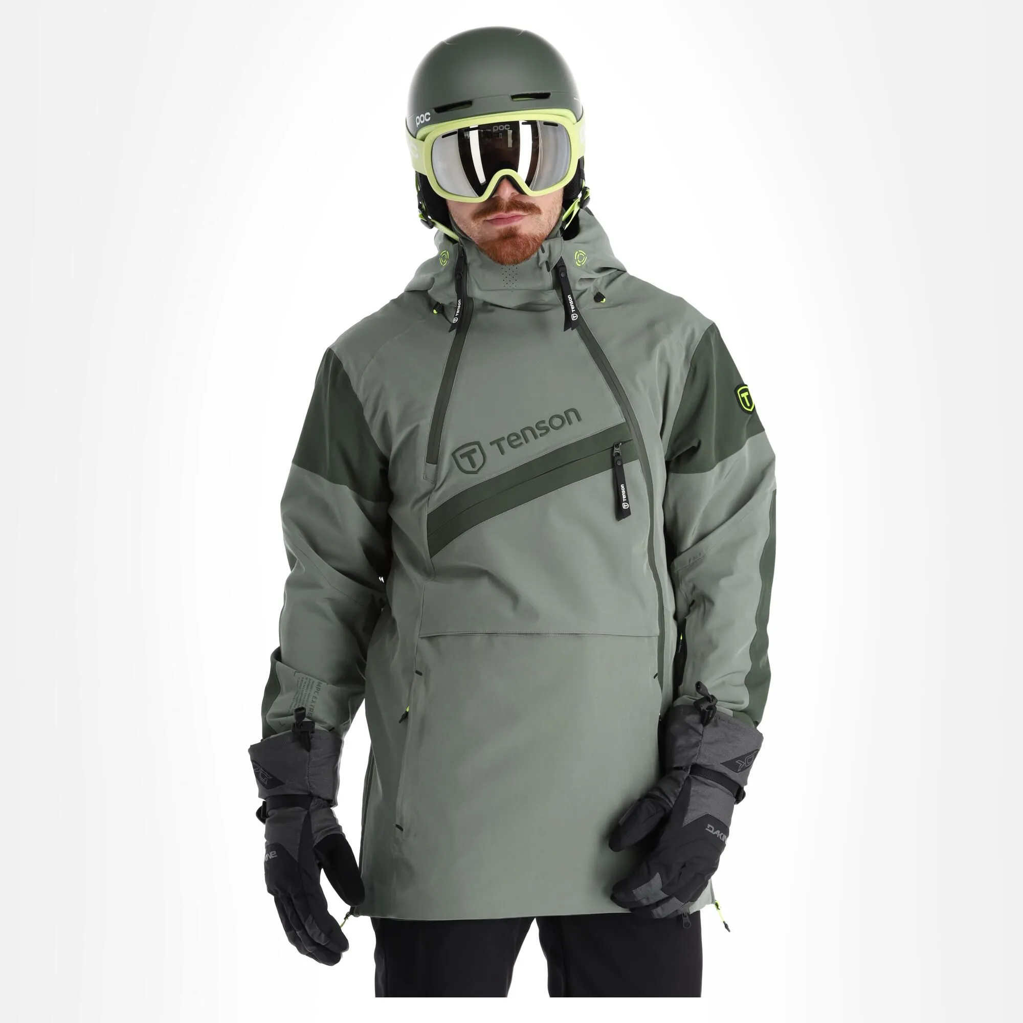 Tenson, Aerismo Jackorak Veste De Ski Hommes Grey Vert 3 Tenson, Aerismo Jackorak Veste De Ski Hommes Grey Vert