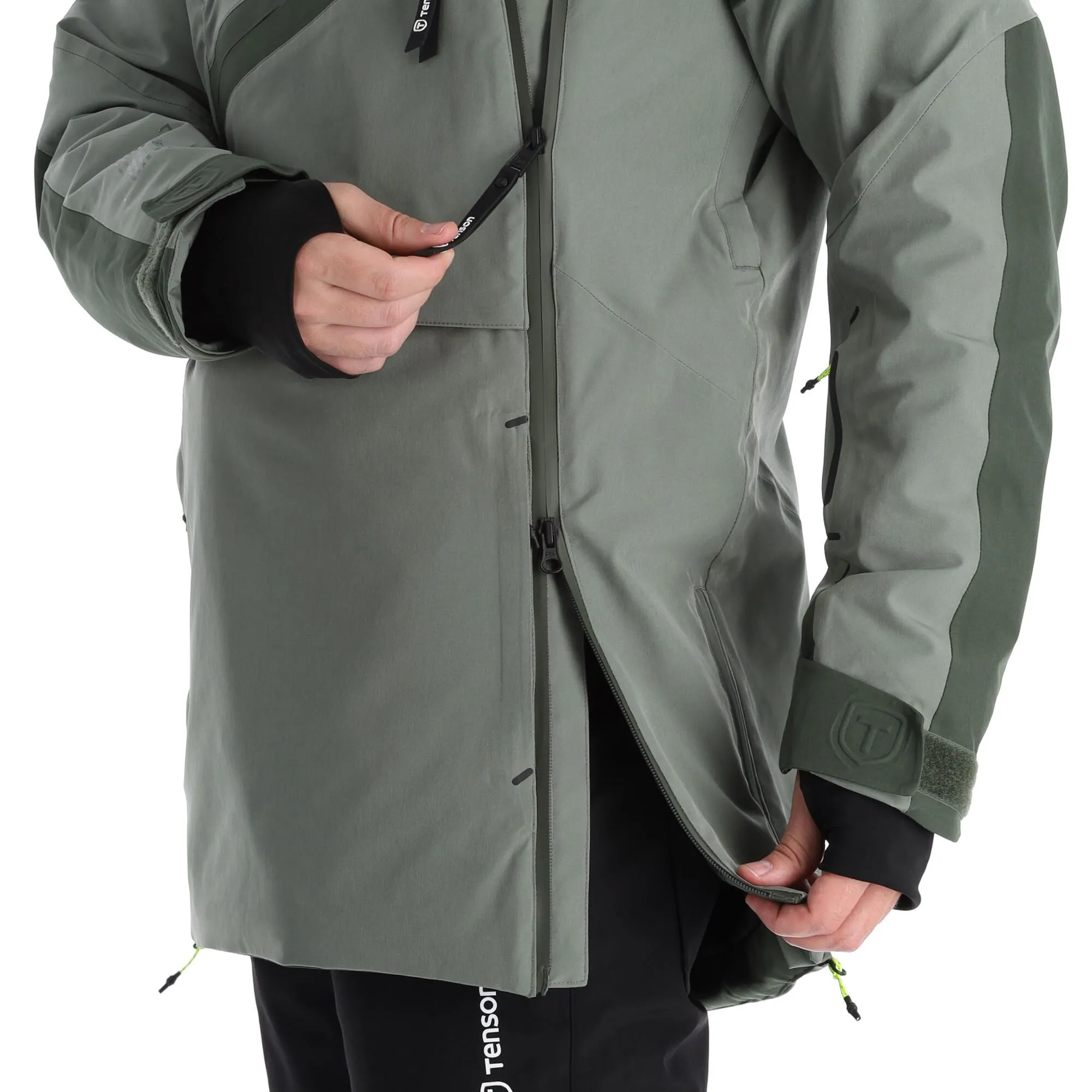 Tenson, Aerismo Jackorak Veste De Ski Hommes Grey Vert 8 Tenson, Aerismo Jackorak Veste De Ski Hommes Grey Vert – Image 6