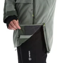 Tenson, Aerismo Jackorak Veste De Ski Hommes Grey Vert 18 Tenson, Aerismo Jackorak Veste De Ski Hommes Grey Vert -ColourWear Soldes tenson aerismo jackorak aa jas gevoerd heren grey groen 22tenso109v2 BI 08