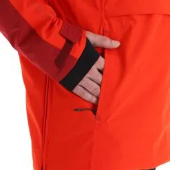 Tenson, Aerismo Jackorak Veste De Ski Hommes Orange -ColourWear Soldes tenson aerismo jackorak aa jas gevoerd heren oranje 22tenso109v1 BI 11