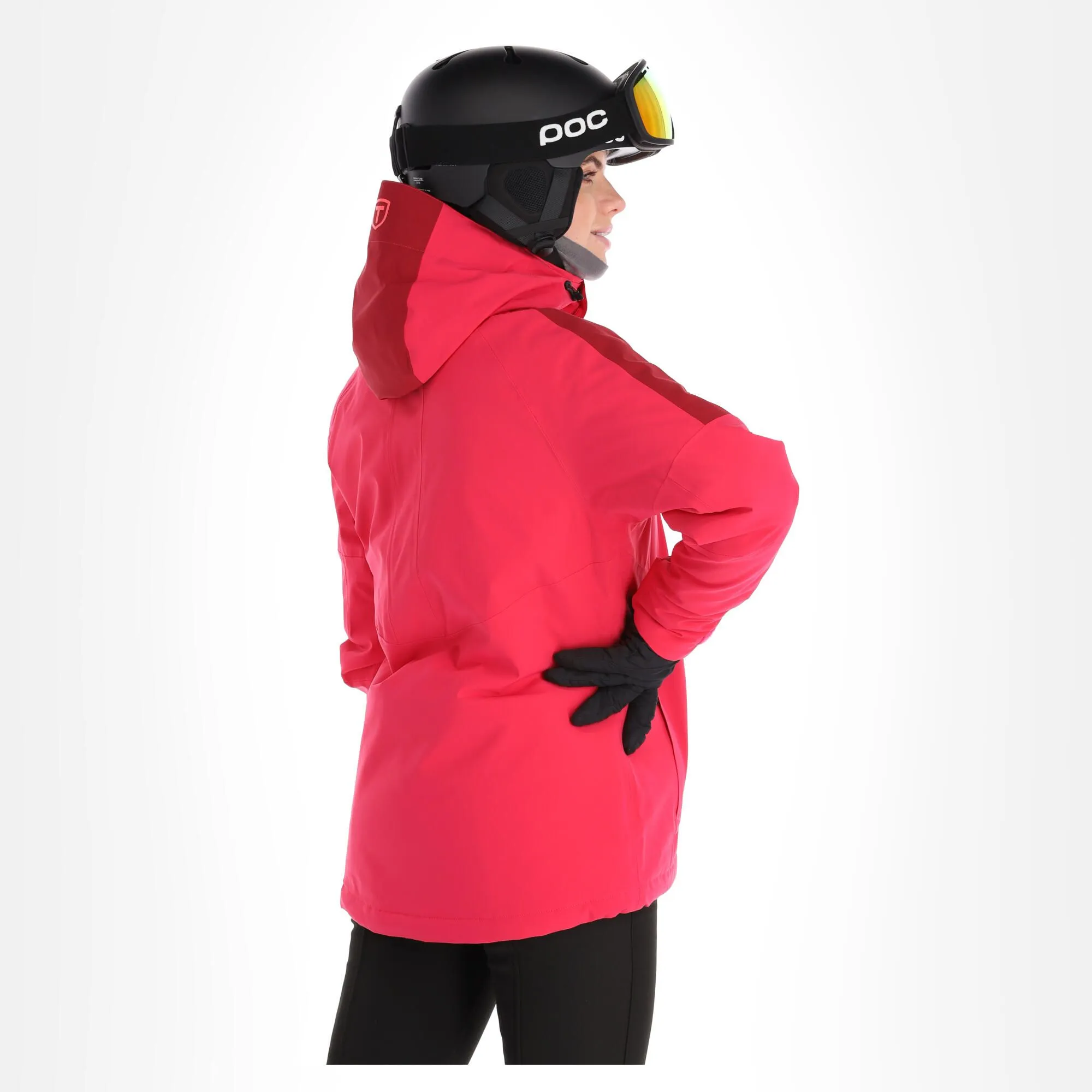Tenson, Core Ski Jacket Veste De Ski Femmes Cerise Rouge 4 Tenson, Core Ski Jacket Veste De Ski Femmes Cerise Rouge – Image 2