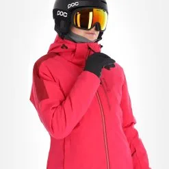 Tenson, Core Ski Jacket Veste De Ski Femmes Cerise Rouge 15 Tenson, Core Ski Jacket Veste De Ski Femmes Cerise Rouge -ColourWear Soldes tenson core ski jacket aa jas gevoerd dames cerise rood AA21ten107a BI 05