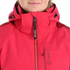 Tenson, Core Ski Jacket Veste De Ski Femmes Cerise Rouge 17 Tenson, Core Ski Jacket Veste De Ski Femmes Cerise Rouge -ColourWear Soldes tenson core ski jacket aa jas gevoerd dames cerise rood AA21ten107a BI 07