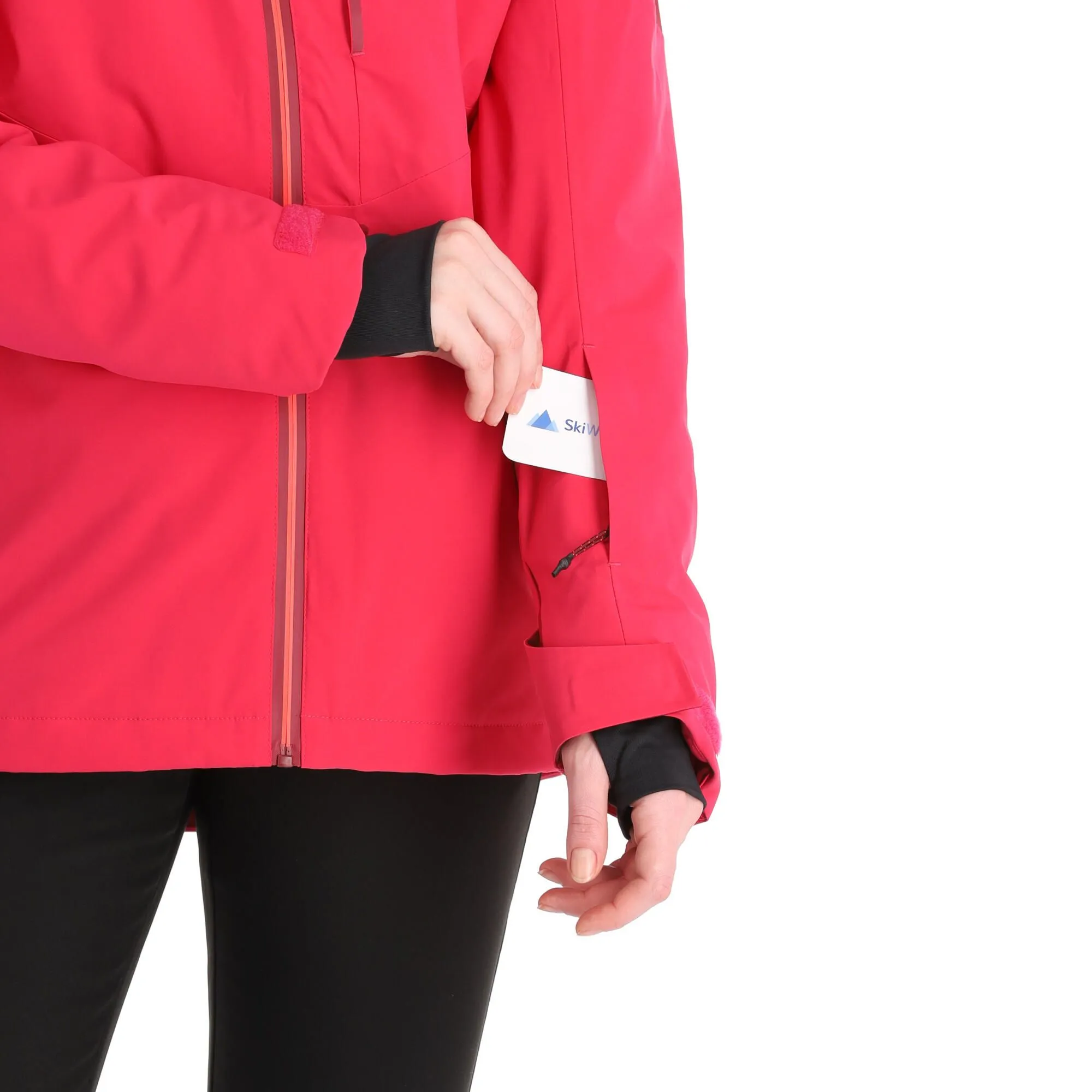 Tenson, Core Ski Jacket Veste De Ski Femmes Cerise Rouge 9 Tenson, Core Ski Jacket Veste De Ski Femmes Cerise Rouge – Image 7