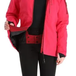 Tenson, Core Ski Jacket Veste De Ski Femmes Cerise Rouge 19 Tenson, Core Ski Jacket Veste De Ski Femmes Cerise Rouge -ColourWear Soldes tenson core ski jacket aa jas gevoerd dames cerise rood AA21ten107a BI 09