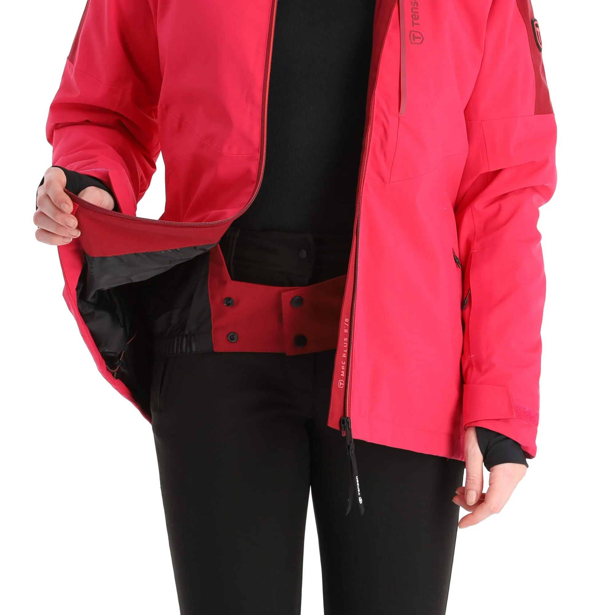 Tenson, Core Ski Jacket Veste De Ski Femmes Cerise Rouge 10 Tenson, Core Ski Jacket Veste De Ski Femmes Cerise Rouge – Image 8