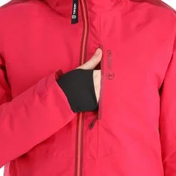 Tenson, Core Ski Jacket Veste De Ski Femmes Cerise Rouge 21 Tenson, Core Ski Jacket Veste De Ski Femmes Cerise Rouge -ColourWear Soldes tenson core ski jacket aa jas gevoerd dames cerise rood AA21ten107a BI 11
