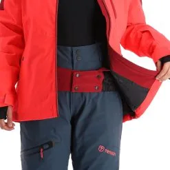 Tenson, Core Ski Jacket Veste De Ski Femmes Coral Rose -ColourWear Soldes tenson core ski jacket aa jas gevoerd dames coral roze 22tenso102v2 BI 09