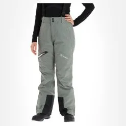Tenson, Core Ski Pants Pantalon De Ski Femmes Grey Vert -ColourWear Soldes tenson core ski pants ba skibroek gevoerd dames grey groen 22tenso105v3 BI 02