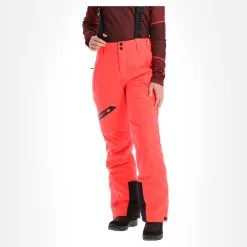 Tenson, Core Ski Pants Pantalon De Ski Femmes Coral Rose 12 Tenson, Core Ski Pants Pantalon De Ski Femmes Coral Rose -ColourWear Soldes tenson corepc plus ba skibroek gevoerd dames coral roze BA21ten108a BI 04