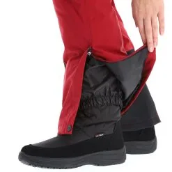 Tenson, Core Ski Pants Pantalon De Ski Femmes Deep Rouge -ColourWear Soldes tenson corepc plus ba skibroek gevoerd dames wine rood BA21ten108b BI 07