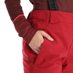 Tenson, Core Ski Pants Pantalon De Ski Femmes Deep Rouge -ColourWear Soldes tenson corepc plus ba skibroek gevoerd dames wine rood BA21ten108b BI 09