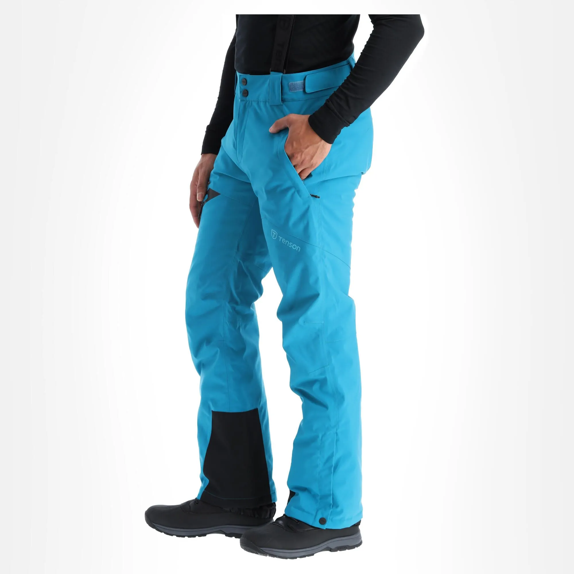 Tenson, Core Ski Pants Pantalon De Ski Hommes Turquoise Bleu 3 Tenson, Core Ski Pants Pantalon De Ski Hommes Turquoise Bleu