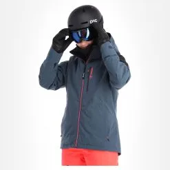 Tenson, Core Ski Jacket Veste De Ski Femmes Dark Bleu 14 Tenson, Core Ski Jacket Veste De Ski Femmes Dark Bleu -ColourWear Soldes tenson corepc plus jkt aa jas gevoerd dames dark blauw AA21ten107b BI 04