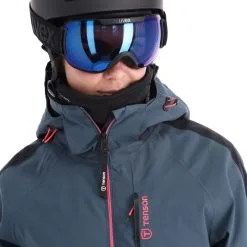 Tenson, Core Ski Jacket Veste De Ski Femmes Dark Bleu 16 Tenson, Core Ski Jacket Veste De Ski Femmes Dark Bleu -ColourWear Soldes tenson corepc plus jkt aa jas gevoerd dames dark blauw AA21ten107b BI 06