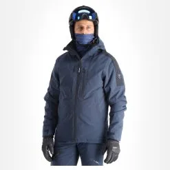 Tenson, Core Ski Jacket Veste De Ski Hommes Dark Navy Bleu -ColourWear Soldes tenson corepc plus jkt aa jas gevoerd heren dark navy blauw AA11ten101c BI 04