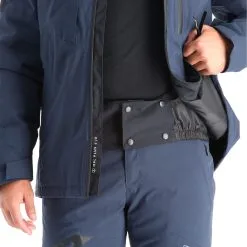 Tenson, Core Ski Jacket Veste De Ski Hommes Dark Navy Bleu -ColourWear Soldes tenson corepc plus jkt aa jas gevoerd heren dark navy blauw AA11ten101c BI 06
