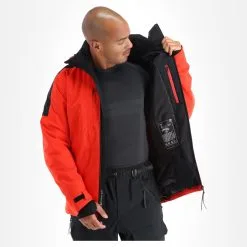 Tenson, Core Ski Jacket Veste De Ski Hommes Orange -ColourWear Soldes tenson corepc plus jkt aa jas gevoerd heren rood AA11ten101a BI 05