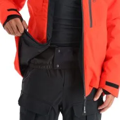 Tenson, Core Ski Jacket Veste De Ski Hommes Orange -ColourWear Soldes tenson corepc plus jkt aa jas gevoerd heren rood AA11ten101a BI 07