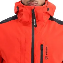 Tenson, Core Ski Jacket Veste De Ski Hommes Orange -ColourWear Soldes tenson corepc plus jkt aa jas gevoerd heren rood AA11ten101a BI 08