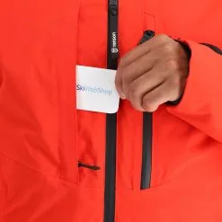 Tenson, Core Ski Jacket Veste De Ski Hommes Orange -ColourWear Soldes tenson corepc plus jkt aa jas gevoerd heren rood AA11ten101a BI 11