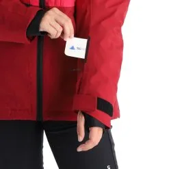 Tenson, Orbit Ski Jacket Veste De Ski Femmes Cerise Rouge -ColourWear Soldes tenson orbit ski jacket aa jas gevoerd dames cerise rood 22tenso104v1 BI 08