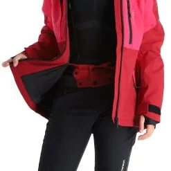 Tenson, Orbit Ski Jacket Veste De Ski Femmes Cerise Rouge -ColourWear Soldes tenson orbit ski jacket aa jas gevoerd dames cerise rood 22tenso104v1 BI 09
