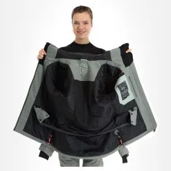 Tenson, Orbit Ski Jacket Veste De Ski Femmes Grey Vert -ColourWear Soldes tenson orbit ski jacket aa jas gevoerd dames grey groen 22tenso104v2 BI 06